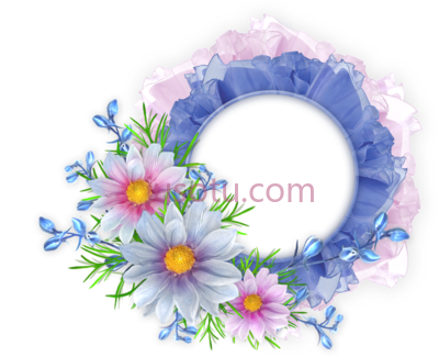 装饰花框,page collages decoupage floral frames PNG