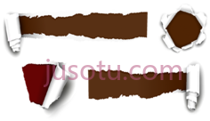 撕破纸, PNG