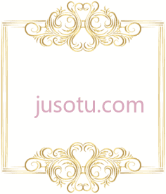 金色框架PNG