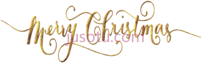 圣诞节,gold glitter merry christmas text PNG