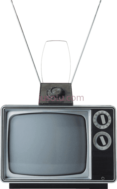 旧电视,old tv PNG