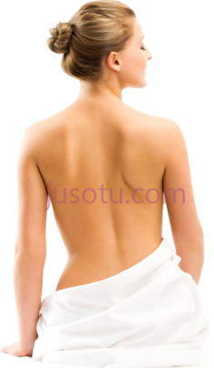 美丽女士身体背部,woman PNG