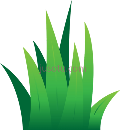 草坪树叶绿色,lawn leaves green cartoon PNG