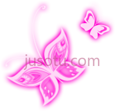 粉色蝴蝶PNG