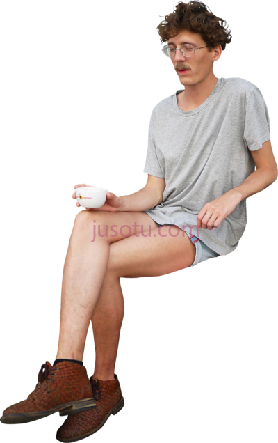 人坐喝咖啡,sitting coffee people PNG