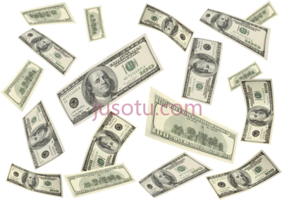 美元钞票,100 dollar bill PNG