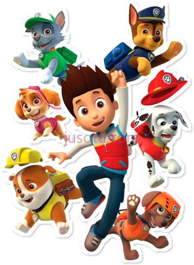 汪汪队立大功,patrulha paw patrol and ryder PNG