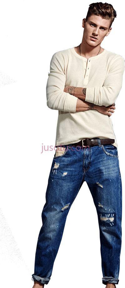 男式牛仔时尚裤,mens jeans fashion PNG