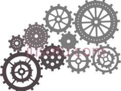 齿轮车PNG