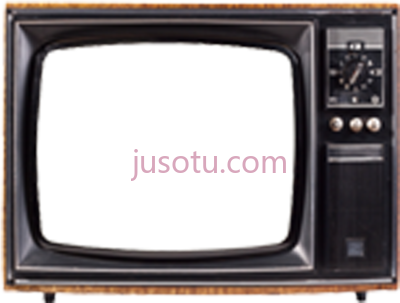 旧电视,set old tv PNG