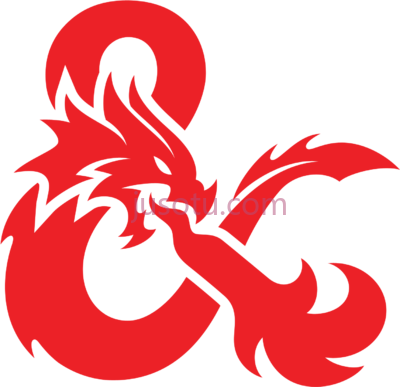龙与地下城,logo dungeons dragons PNG
