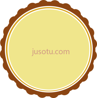 黄色圆框,circle frame black PNG