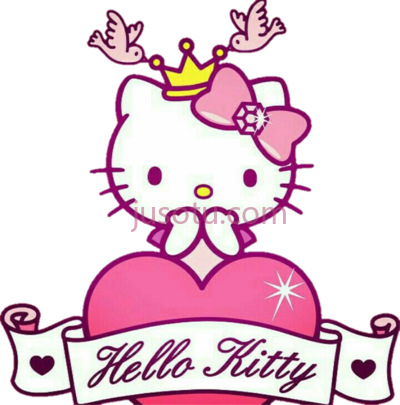 凯蒂猫,hellokitty sanrio kitty princess pink hello text PNG