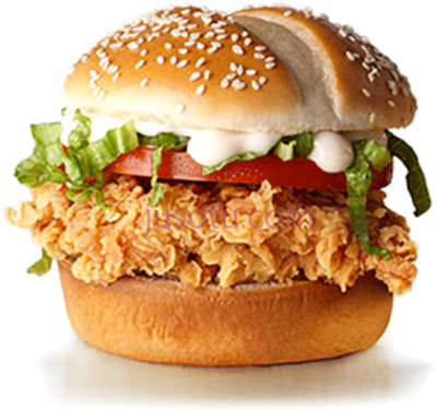 肯德基汉堡,kfc zimbabwe zinger burger original PNG