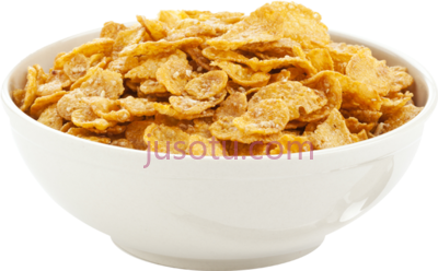麦片碗,cereal bowl cornflakes PNG