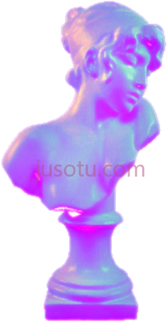 紫色雕像, PNG