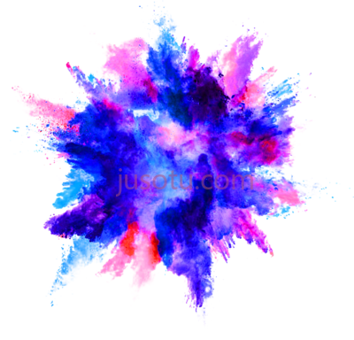 飞溅爆裂色彩,splash burst PNG