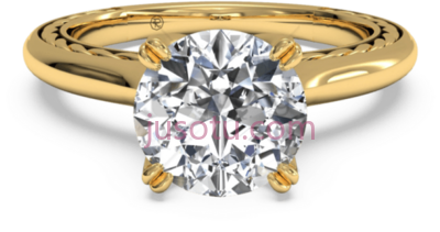 钻石结婚戒指,diamond wedding rings engagement yellow gold solitaire PNG