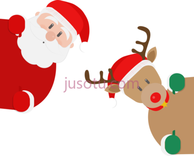 圣诞老人,reno navidad buenos dias nes PNG