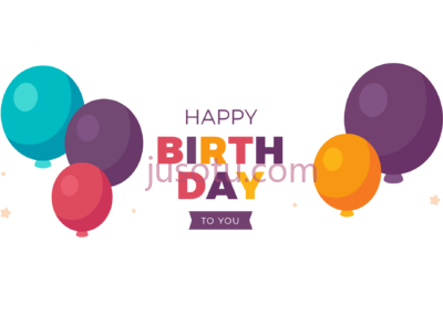 生日快乐气球,happy birthday PNG