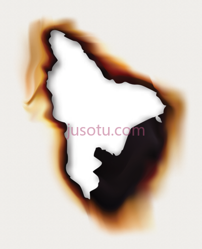 烧孔,burn hole burned PNG