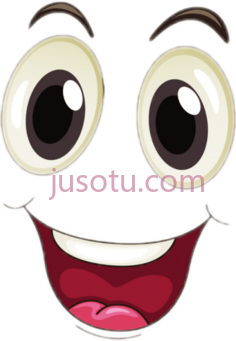 卡通嘴眼睛PNG