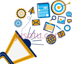 数字营销广告PNG