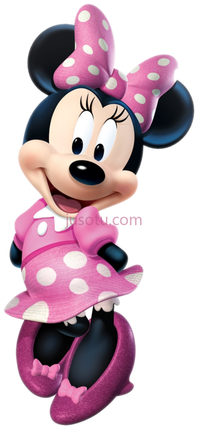 米妮老鼠,minnie rosa mouse PNG