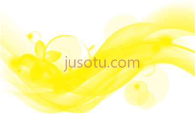 抽象黄光,flower light glow yellow abstract massage PNG