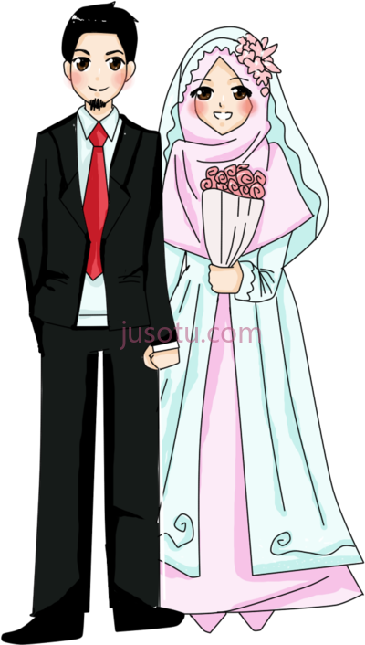 穆斯林婚礼,muslim cartoon PNG