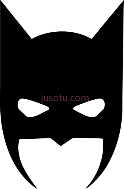 蝙蝠侠,batman mask vinyl decal 6 colours PNG