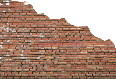 断壁残垣,wall broken brick PNG