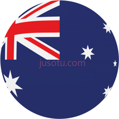 澳大利亚国旗,australia round flag circle PNG