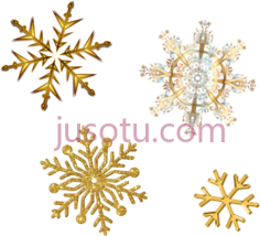 闪烁雪花PNG