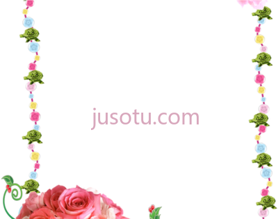 玫瑰花框边框,border in best flower frames PNG