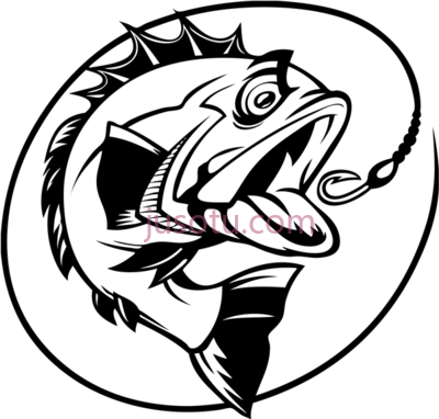 鱼钩,bass fish hook PNG