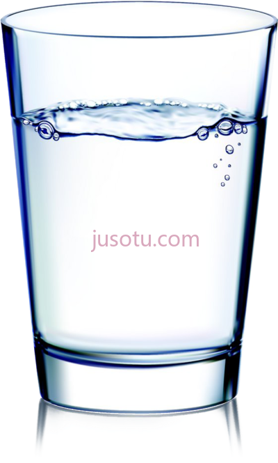 玻璃水杯,water glass mineral PNG