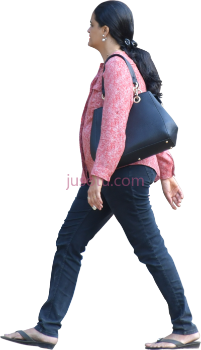 步行,indian walking PNG