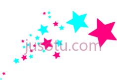 彩色星,star PNG