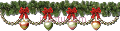 圣诞花环,christmas garland wreath PNG