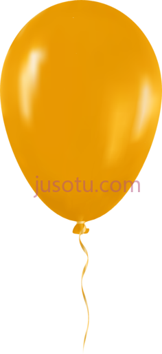 黄色气球PNG
