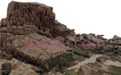 岩石, PNG