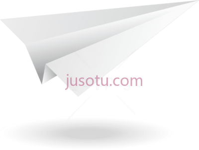 白色纸飞机,white plane rocket PNG