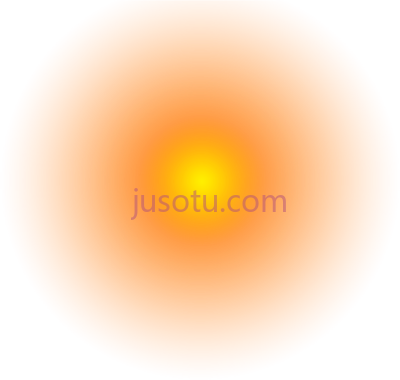 橙色耀斑圈,orange flare circle PNG