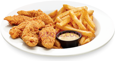 脆皮炸鸡条,crispy chicken strips fries PNG