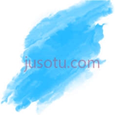 涂蓝笔刷PNG