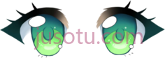 卡哇伊眼睛,动漫,动画 PNG