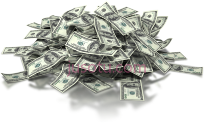一堆钱,pile money PNG