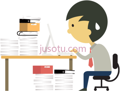 努力工作,hard work cartoon PNG