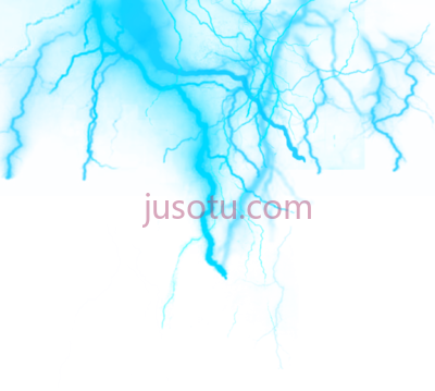 蓝色闪电,lightning electric PNG